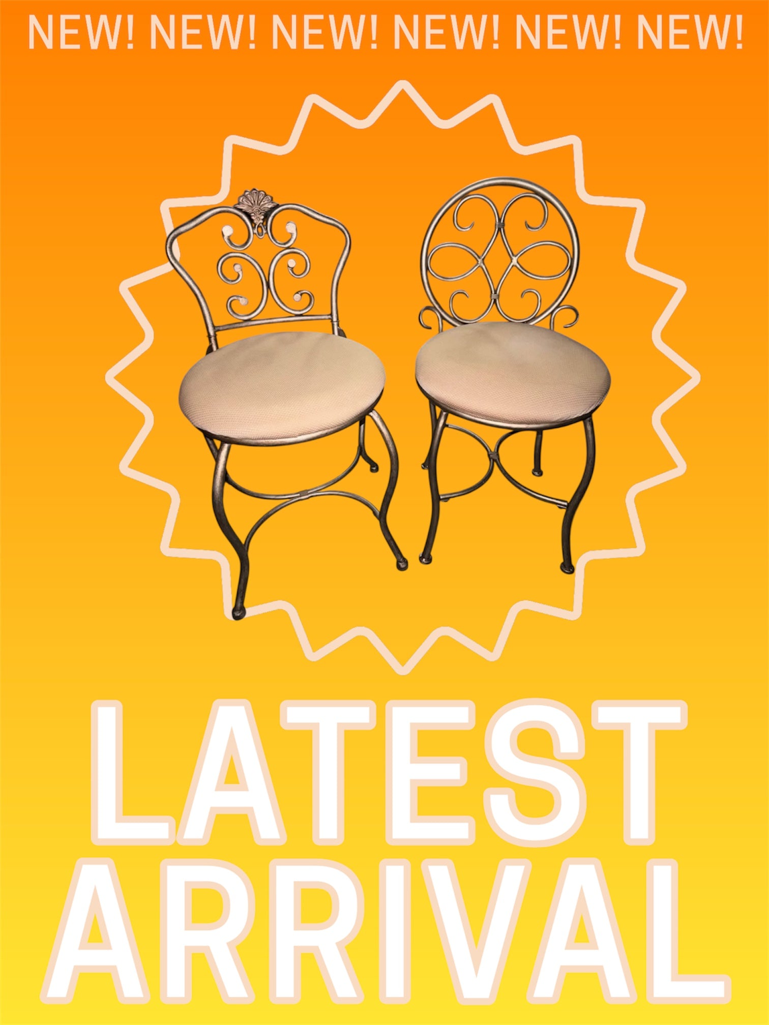 2 Antique Accent Chairs