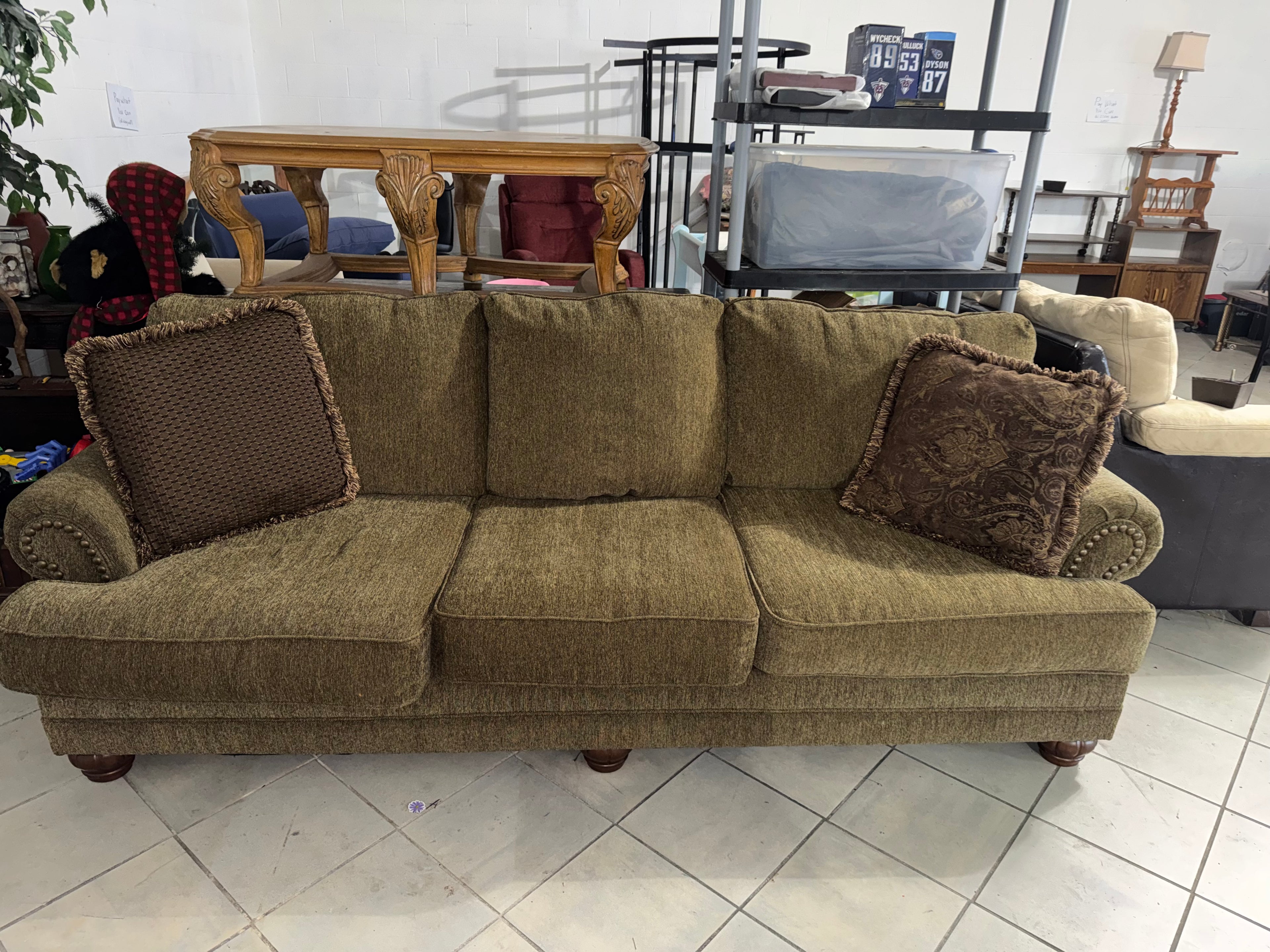 Brown Couch