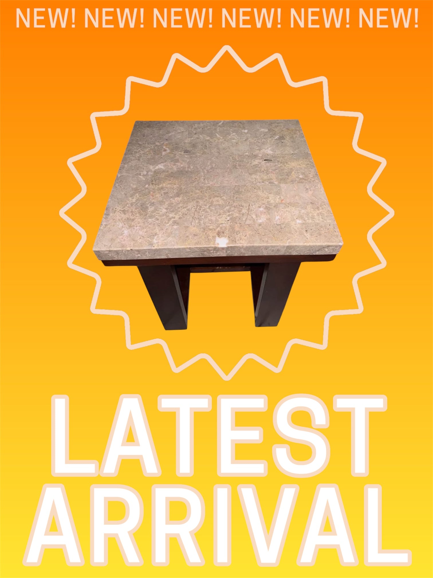 Marble Top Side Table