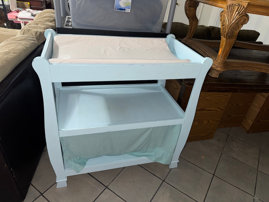 Blue Changing Table