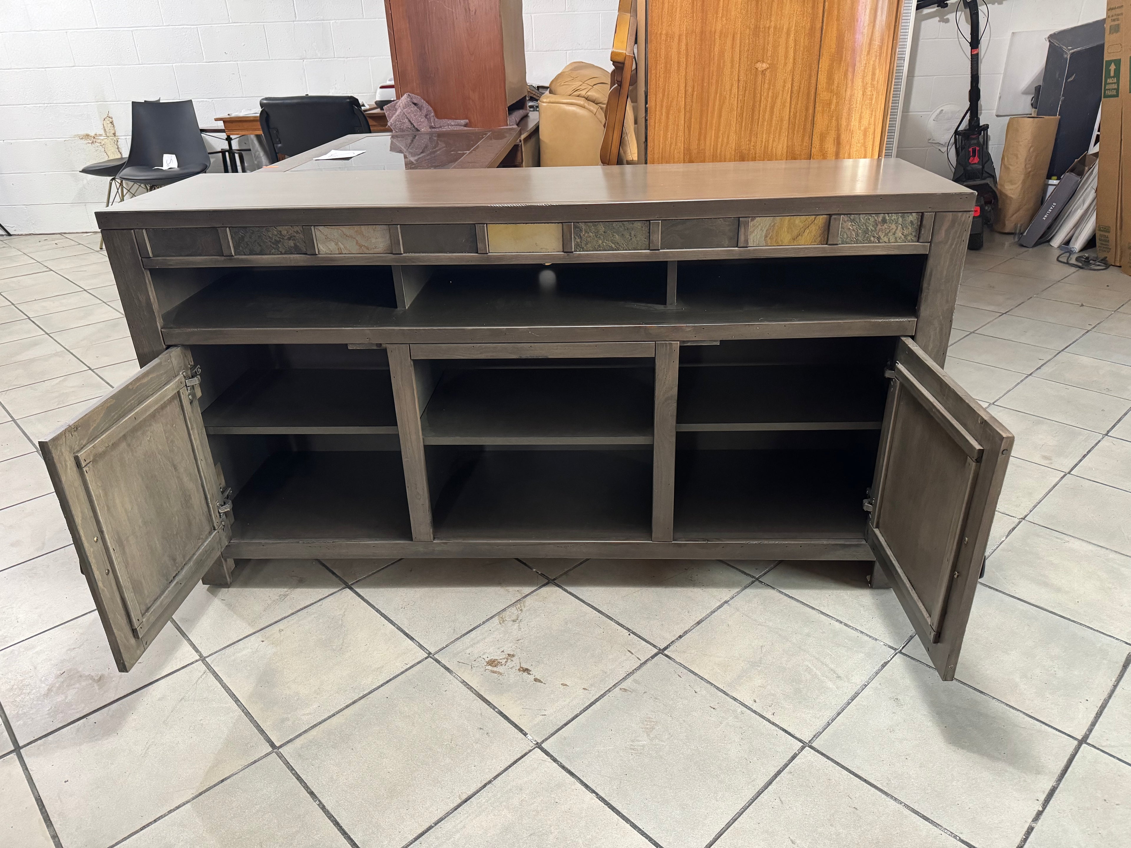 Beautiful Stone Entertainment Center