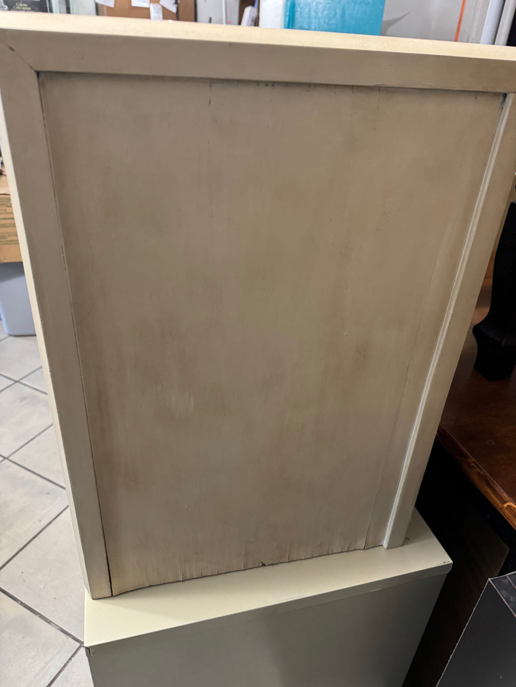 Cream Nightstand