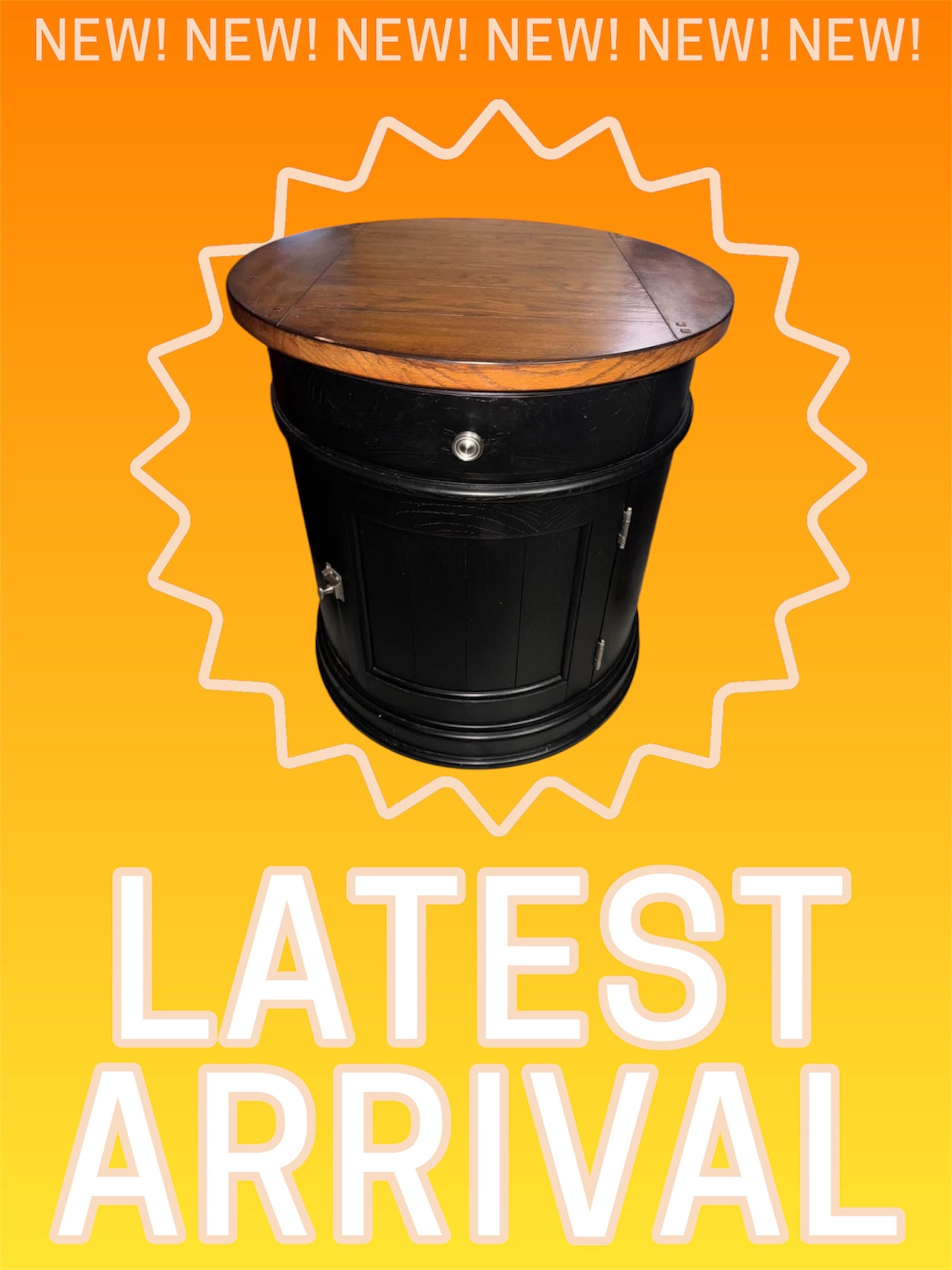 Black around End Table