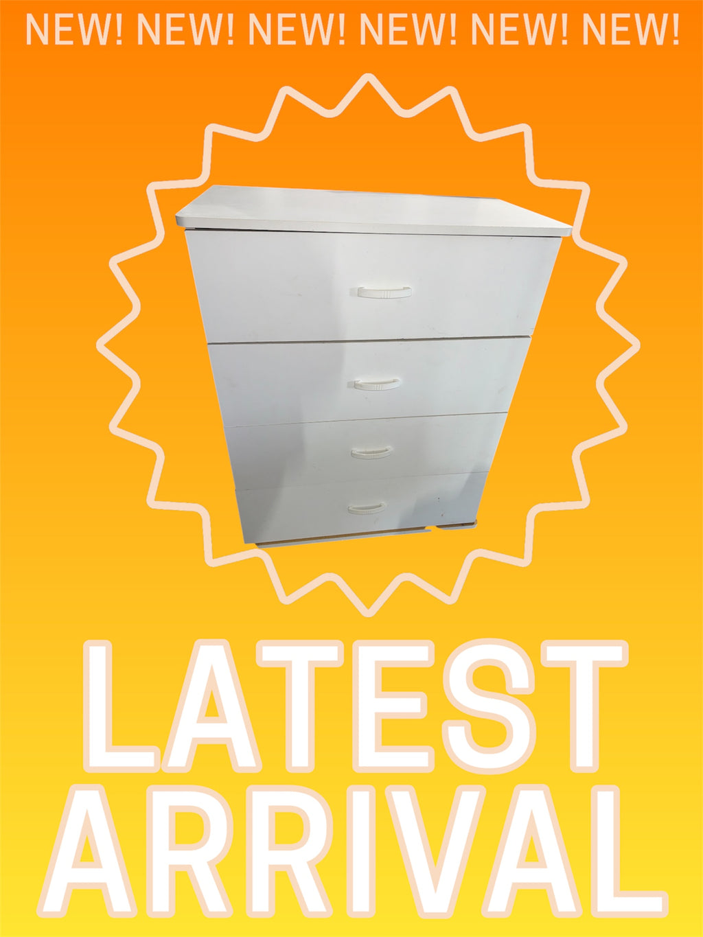 White Dresser