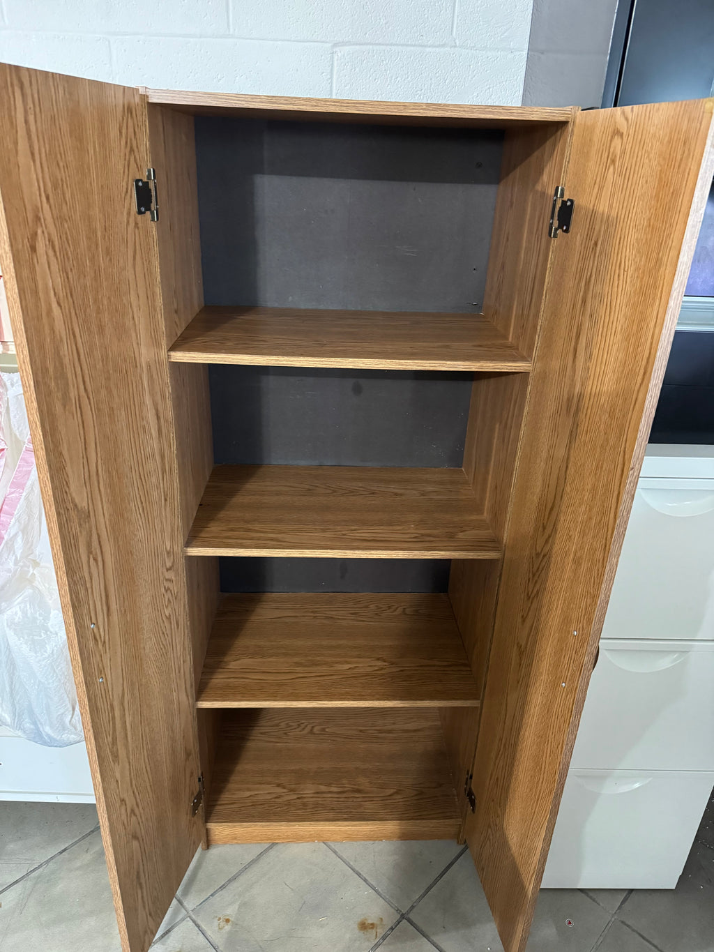 Brown Storage Cabinet