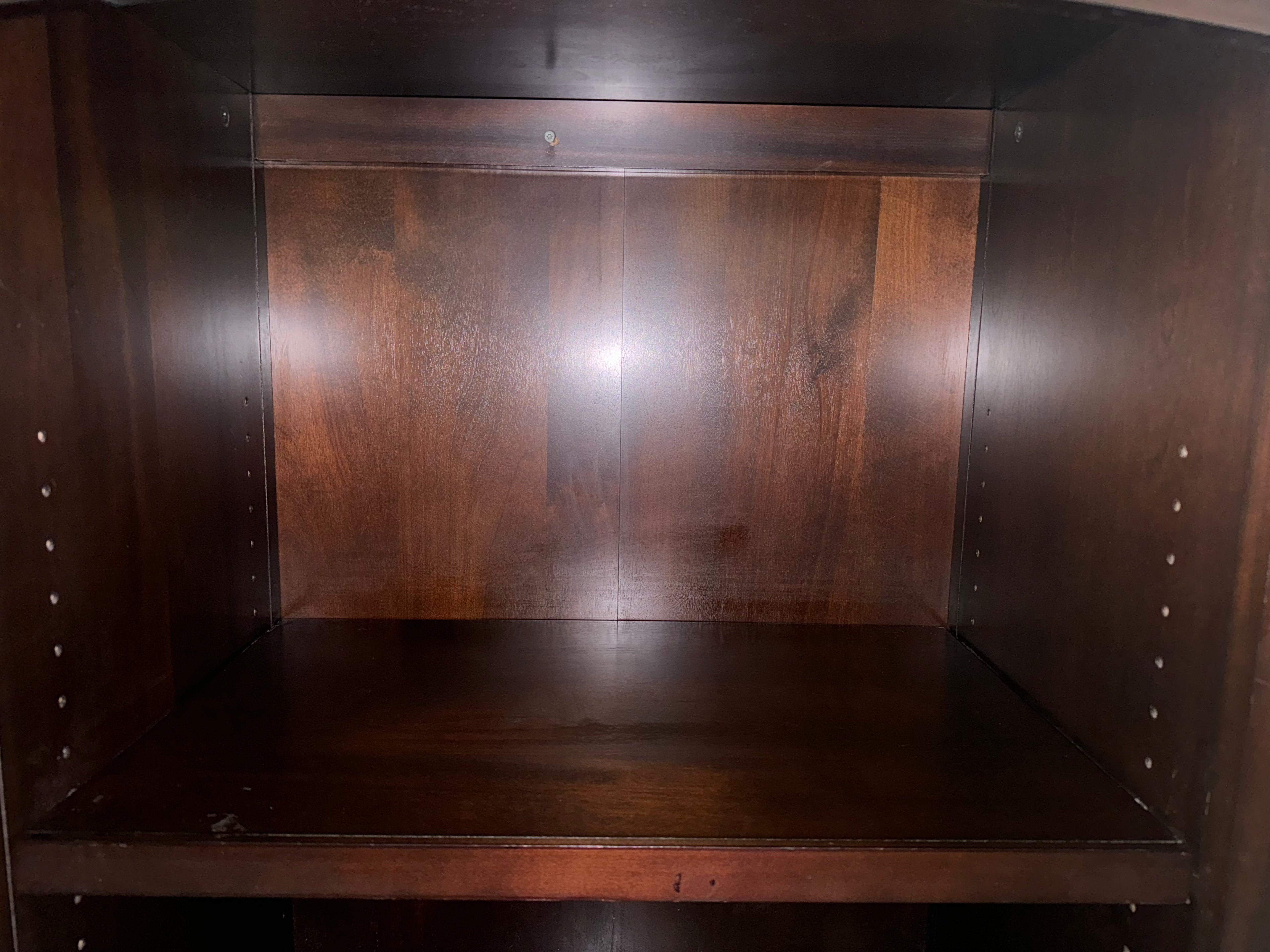 Two Piece Dresser W/Shelves