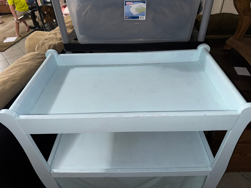 Blue Changing Table