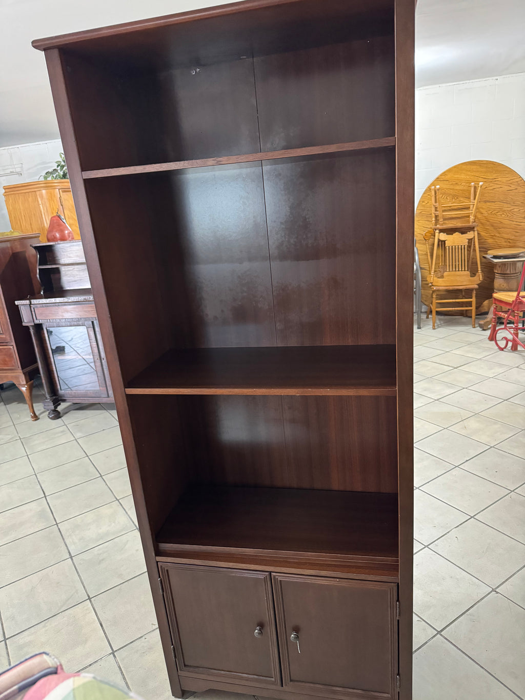 Bookshelf w/ cabinet