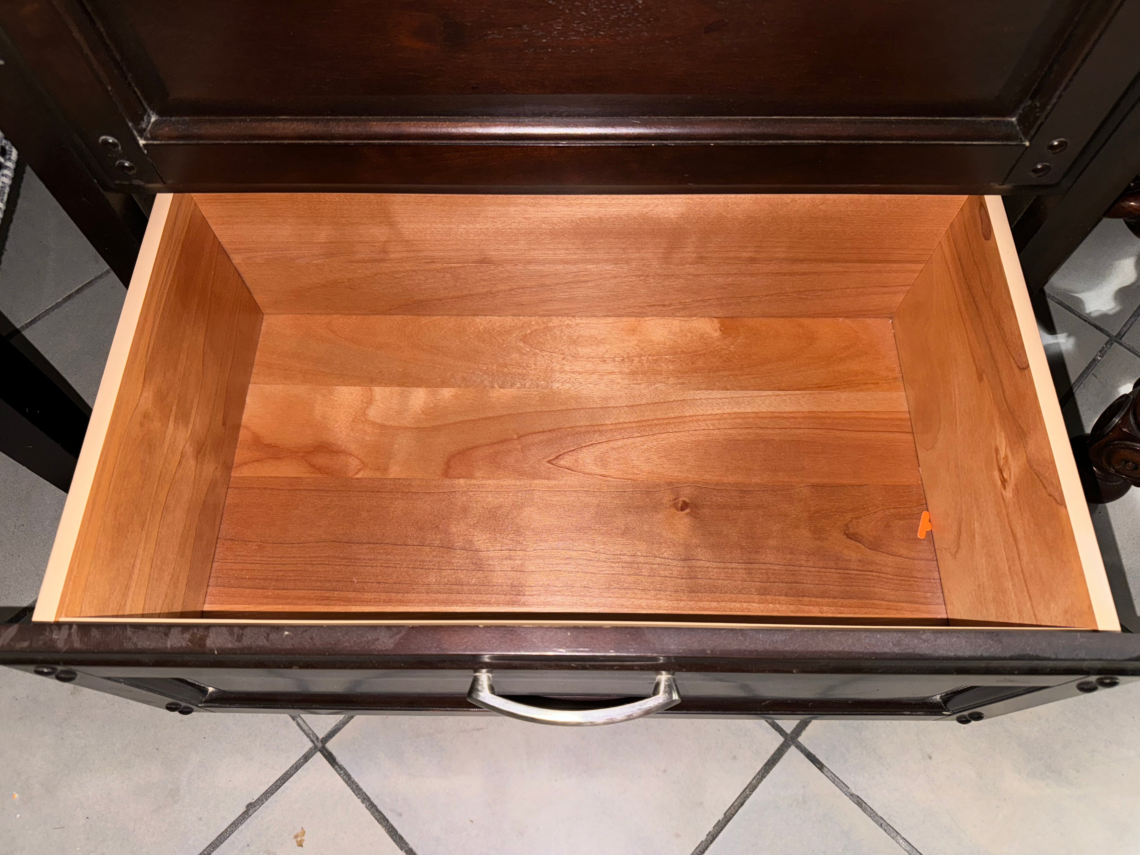 Two Piece Dresser W/Shelves