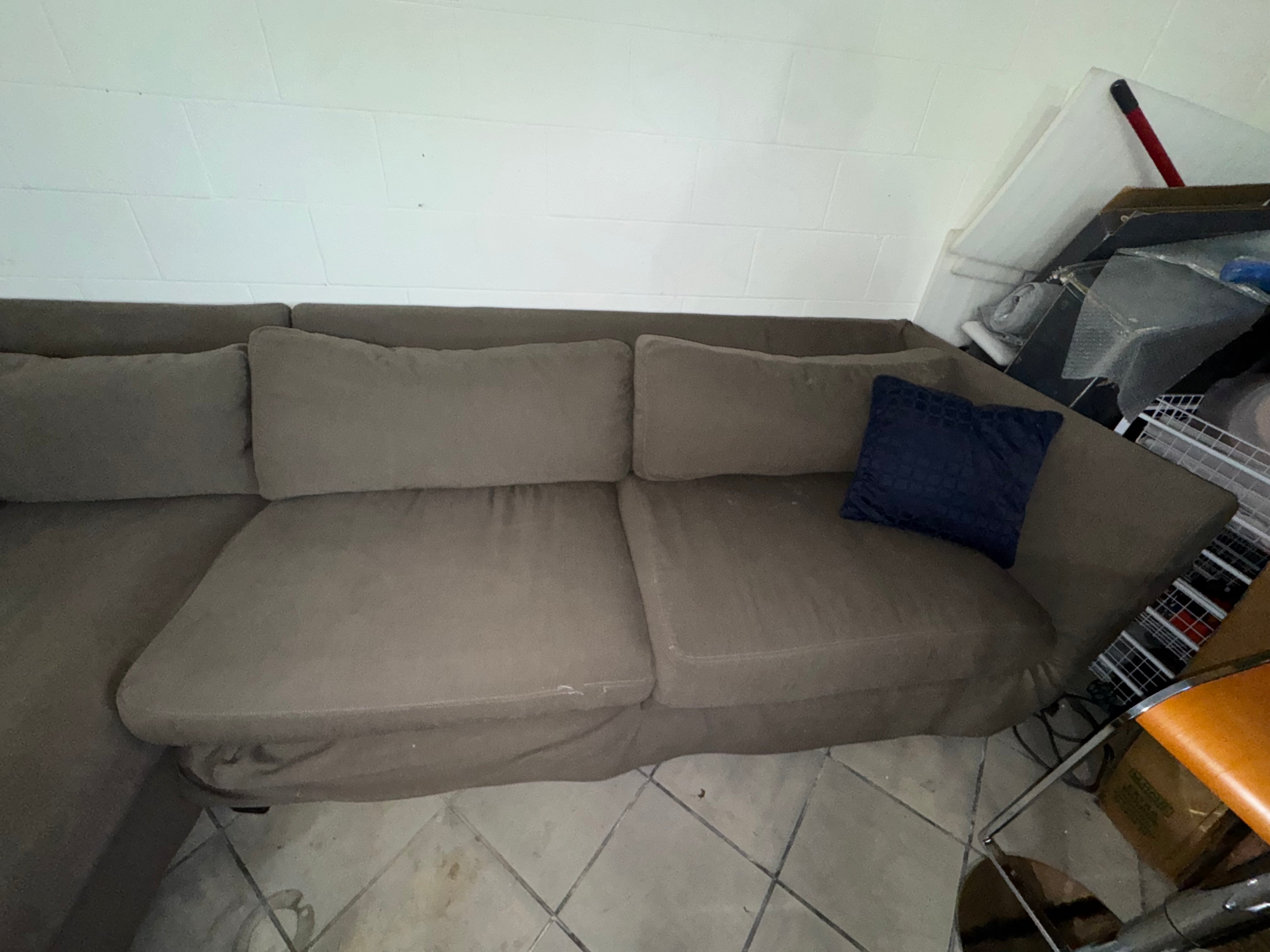 Brown Couch