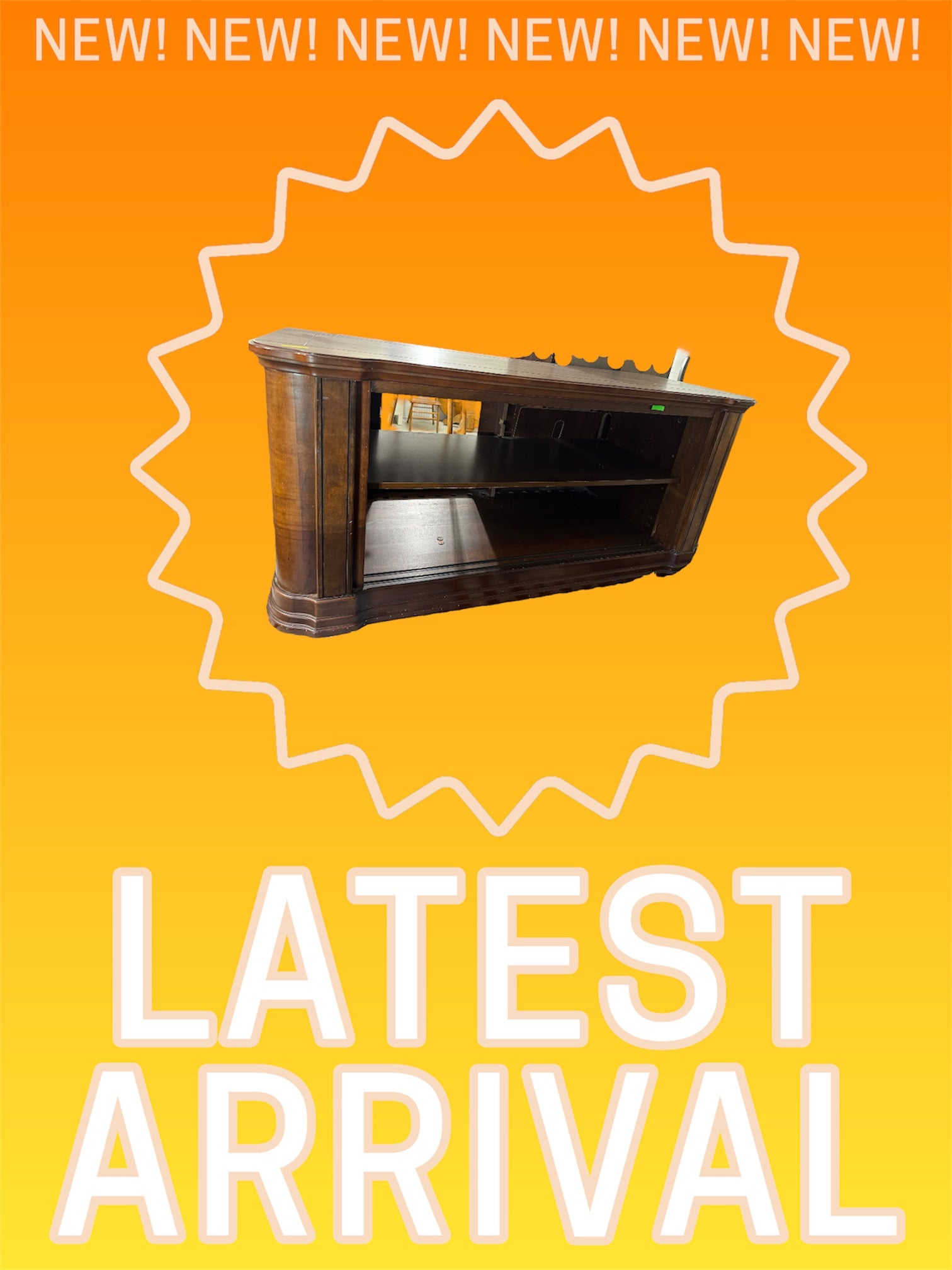 Wooden Entertainment Center